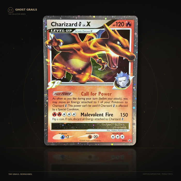 Charizard G LV.X DP45 | Diamond & Pearl Black Star Promo | Super Proxy